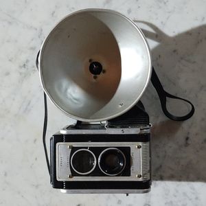 Kodak Duaflex II Camera with Flash and strap